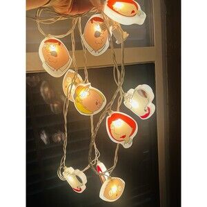 The Family Guy 10 Light String Party Lites 9' Long Indoor Outdoor Free shipping